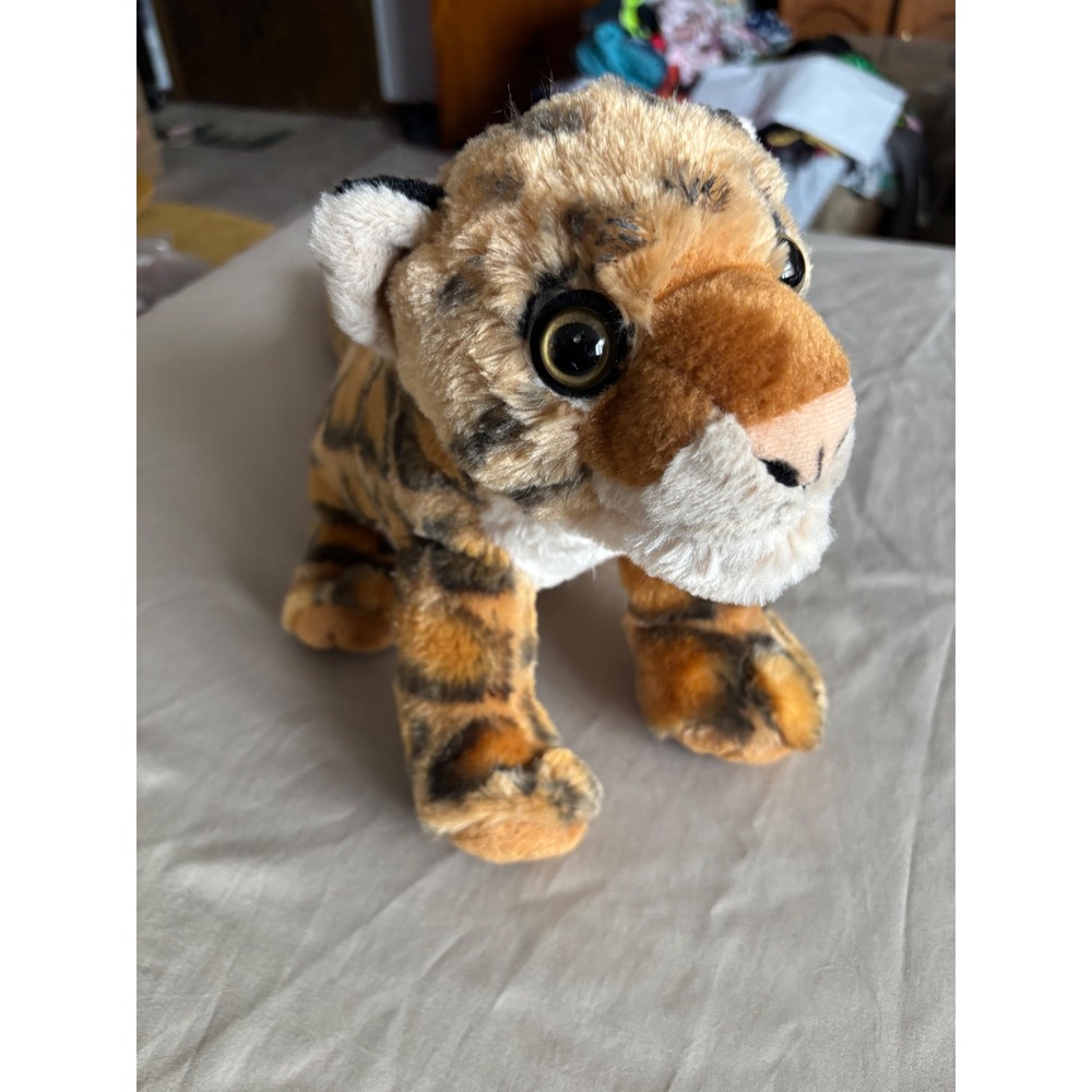 Wild Republic Cuddlekins Clouded Leopard Plush Stuffed Animal Spotted Cat 12in